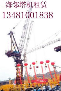 北京市那家的塔吊租赁公司信誉 口碑比较好