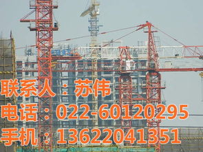 天津塔吊租赁选捷维诺 多图 南开塔吊租赁 塔吊租赁