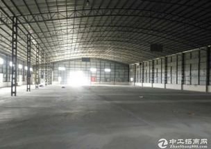 石碣西南2400方单一层厂仓库招租及塔机租赁服务